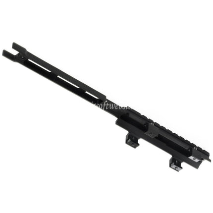 CYMA 295mm延長トップレールスコープマウント 東京マルイ MP5シリーズ電動ガン用 エアガン ブラック