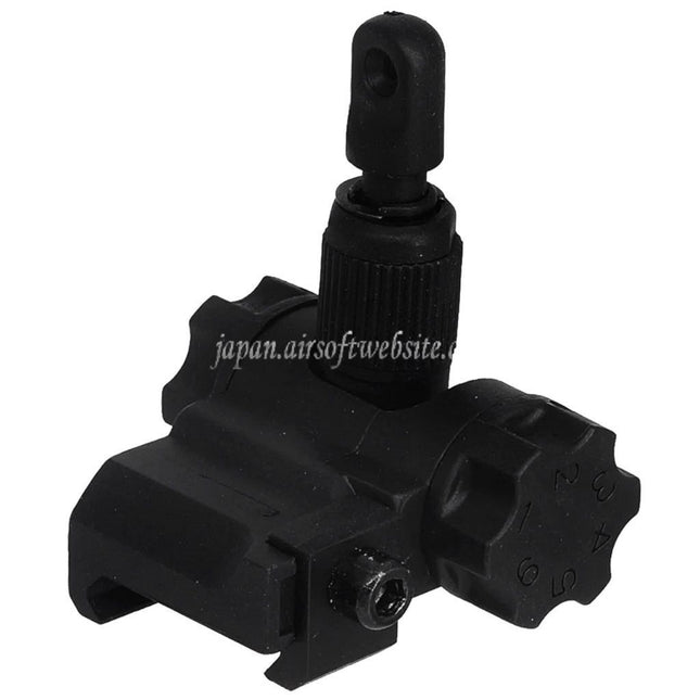 CYMA プラスチック製 SCAR フリップアップリアサイト（20mm 1913ピカティニーレール M4 M16 AEGライフル対応）