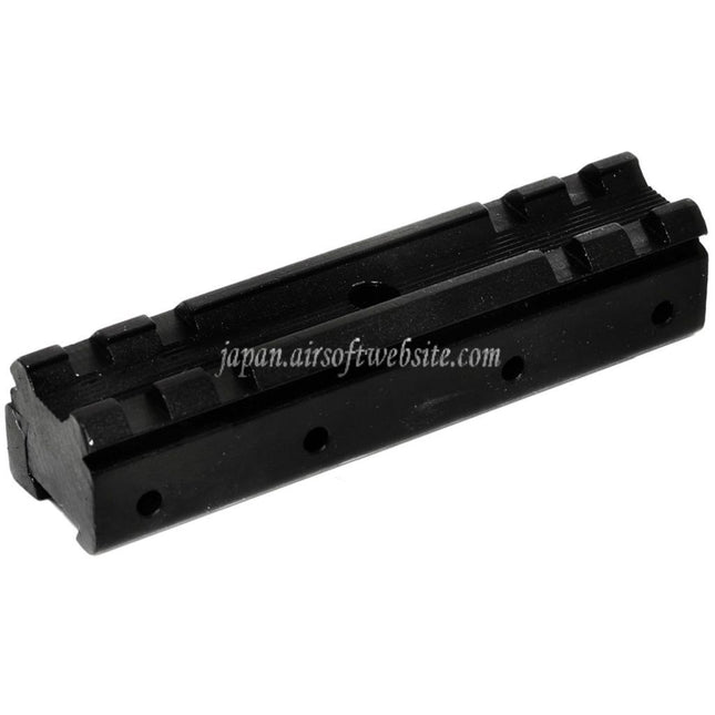 CYMA 20mmライザースコープマウントベース 12mmダブテールマウント対応 ブラック