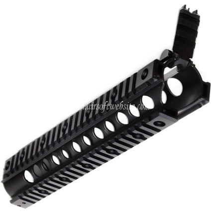 CYMA 273mm SR16 URX II RASハンドガード 4面レールシステム CYMA 東京マルイ M4/M16シリーズ AEGライフル対応 ブラック