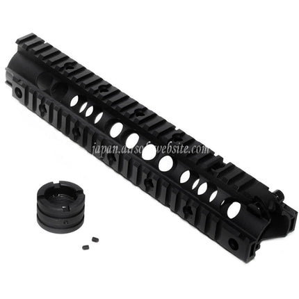 CYMA 273mm SR16 URX II RASハンドガード 4面レールシステム CYMA 東京マルイ M4/M16シリーズ AEGライフル対応 ブラック