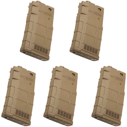ARES 5個入り 130発ミッドキャップマガジン ARES AR308 SR25 M110シリーズ AEGライフル エアソフトガン