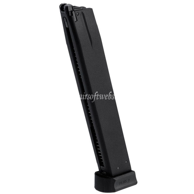 ASG 50発ガスマガジン ASG B&T USW A1 CZ-75 SP-01 Shadow 2シリーズ GBBピストル エアソフトガン ブラックに適合