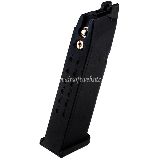KRYTAC 24発ガスマガジン SilencerCo MAXIM 9 AAP-01 G17 G18C G34 G35 Gシリーズ GBBピストル対応 エアソフトガン ブラック