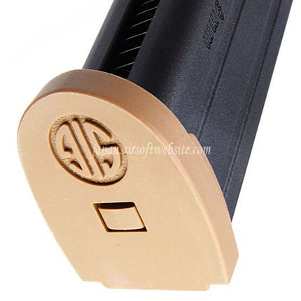 VFC 25発ガスマガジン SIG SAUER P320 M17 M18シリーズGBBピストル対応 ブラック