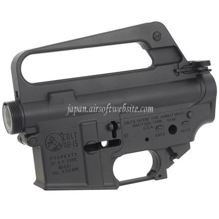CYMA CGS COLT M16A1 金属のボディ アッパーロワーレシーバー      CYMA CGS AR M4 および東京マルイ M4シリーズ MWS GBBライフルに対応 ダークグレー