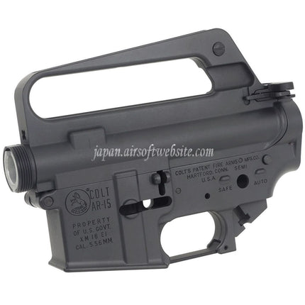 CYMA CGS COLT XM16E1 金属のボディ アッパーロワーレシーバー     CYMA CGS AR M4および東京マルイ M4シリーズ MWS GBBライフルに対応 ダークグレー