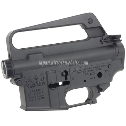 CYMA CGS COLT GAU-5AA 金属のボディ アッパーロワーレシーバー    CYMA CGS AR M4および東京マルイ M4シリーズ MWS GBBライフルに対応 ダークグレー