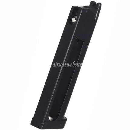 ARMY ARMAMENT 26発 CO2マガジン      ARMY R27 R28 R29 DOUBLE BELL E&C 東京マルイM1911シリーズGBBピストルに適しています    ブラック