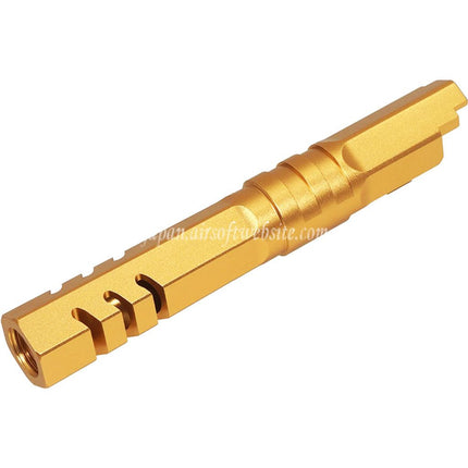 5KU 4.3インチCNCアルミニウム六角形アウターバレル +11mm CW 時計回りねじ   Armorer Works WE (WE-TECH) 東京マルイ Hi-Capa 4.3シリーズ GBBピストル エアソフトガンに適しています