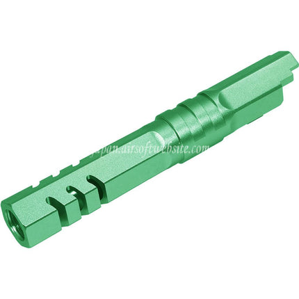 5KU 4.3インチCNCアルミニウム六角形アウターバレル +11mm CW 時計回りねじ   Armorer Works WE (WE-TECH) 東京マルイ Hi-Capa 4.3シリーズ GBBピストル エアソフトガンに適しています