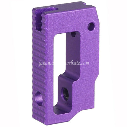 5KU アルミニウム 短く平らな調整可能なトリガー      東京マルイ Hi-Capa 1911 シリーズ GBB ピストルに最適
