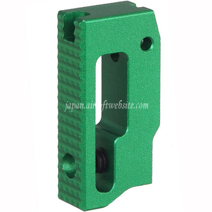 5KU アルミニウム 超短尺フラット調整可能なトリガー      東京マルイ Hi-Capa 1911 シリーズ GBB ピストルに最適