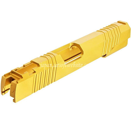 GK Tactical アルミ製 SV スタンダードスライド ノズルハウジング リコイルスプリングプラグ付き 東京マルイ HI-CAPA 1911シリーズ GBBピストル対応