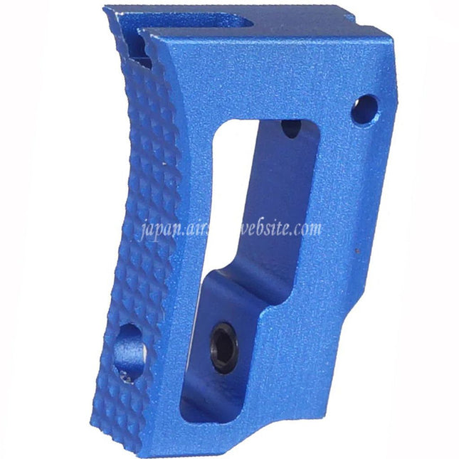 5KU アルミニウム 上部の湾曲した調整可能なトリガー      東京マルイ Hi-Capa 1911 シリーズ GBB ピストルに最適