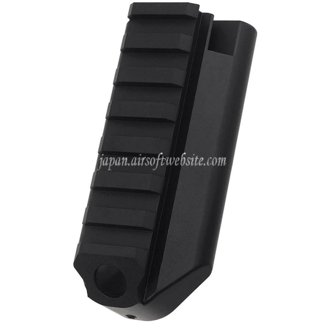 C&C TAC CNCアルミニウム  7スロット20mm M1913ピカティニーレール ライフルストックアダプター     GM Cybergun FN HERSTAL SCAR-L MK2シリーズGBBライフルに適しています