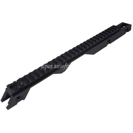 Airsoft Website 340mmトップレール  G36シリーズ電動ガンに適しています  ブラック