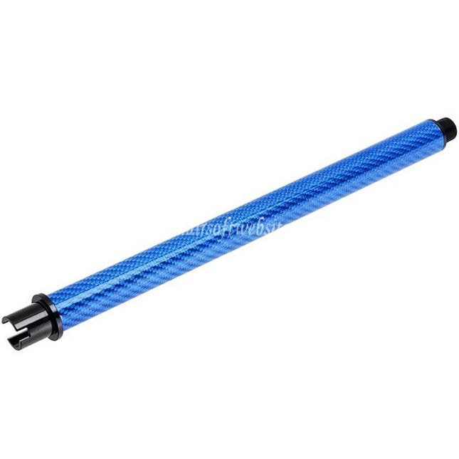 Dr. Black 軽量カーボンファイバー 9インチ アウターバレル - 14mm CCW 反時計回りネジ 東京マルイ M4シリーズ MWS GBBライフルに適合 ライフル エアソフト