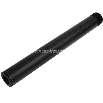 Laylax PSS 257mm/265mm ショートタイプ カーボンファイバーアウターバレル 東京マルイ VSR-10シリーズ ボルトアクションスナイパー対応 ブラック