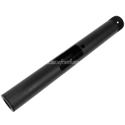 Laylax PSS 257mm/265mm ショートタイプ カーボンファイバーアウターバレル 東京マルイ VSR-10シリーズ ボルトアクションスナイパー対応 ブラック