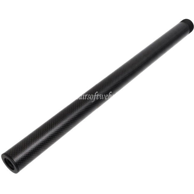 Laylax PSS 421mm カーボンファイバーアウターバレル 東京マルイ VSR-10 G-Specシリーズ ボルトアクションスナイパー対応 ブラック