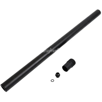 Laylax PSS 548mm カーボンファイバー レギュラーアウターバレル 東京マルイ VSR-10 G-Specシリーズ ボルトアクションスナイパー対応 ブラック