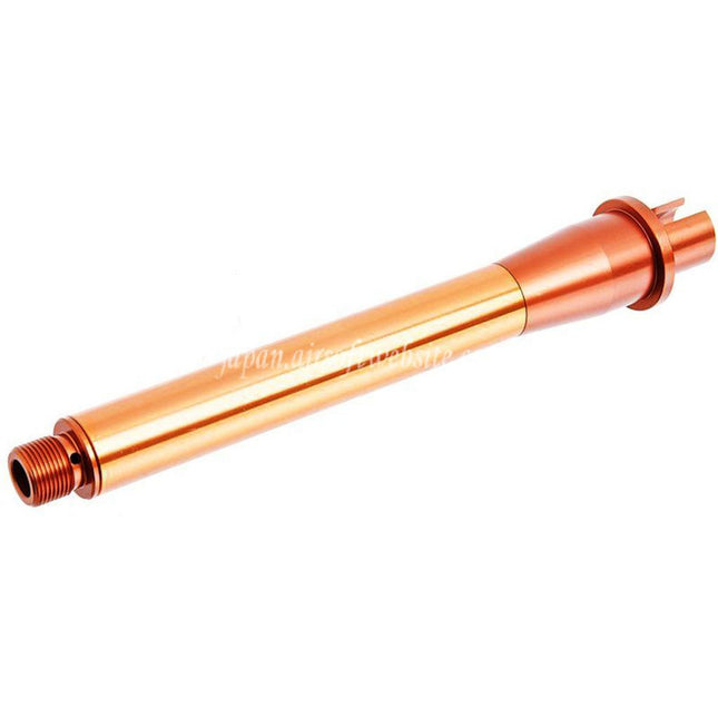 REVANCHIST AIRSOFT 7.5インチ アルミアウターバレル 0.5インチ バレルエクステンション付き - 14mm 逆ネジ 反時計回り 東京マルイ M4シリーズ MWS GBBライフルに適合