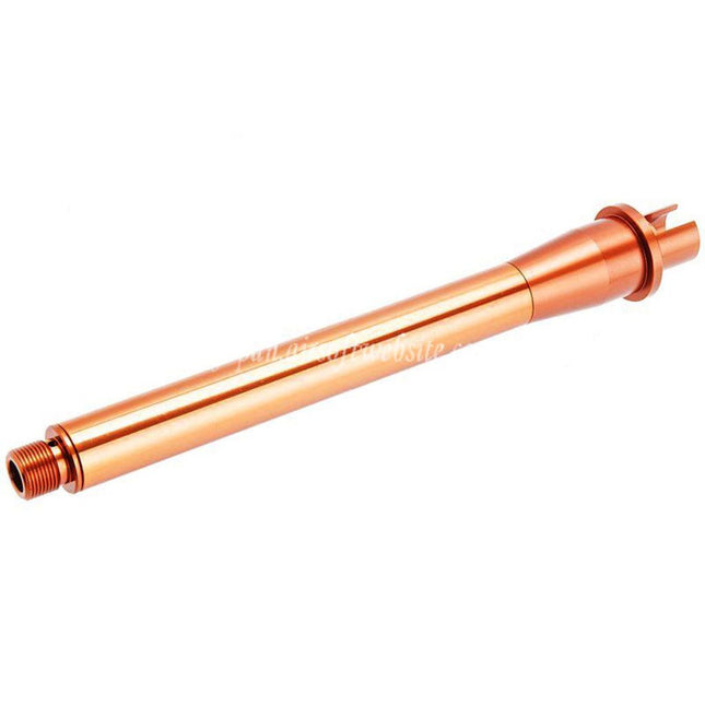 REVANCHIST AIRSOFT 8.5インチ アルミアウターバレル 0.5インチ バレルエクステンション付き - 14mm 逆ネジ 反時計回り 東京マルイ M4シリーズ MWS GBBライフルに適合