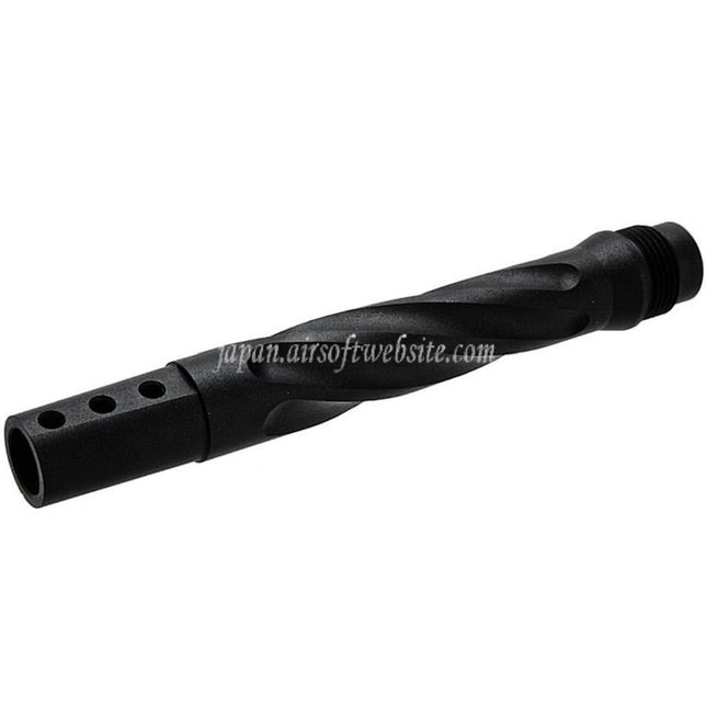 TTI Airsoft ツイストスパイラルフルーテッドアウターバレル - 14mm 逆ネジ TTI Airsoft TP22シリーズ GBBピストルに適合