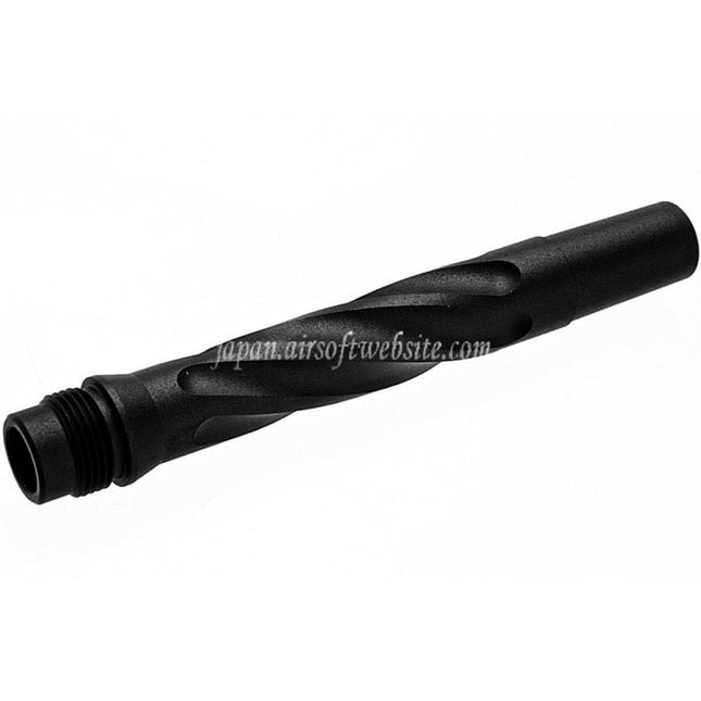 TTI Airsoft ツイストスパイラルフルーテッドアウターバレル - 14mm 逆ネジ TTI Airsoft TP22シリーズ GBBピストルに適合