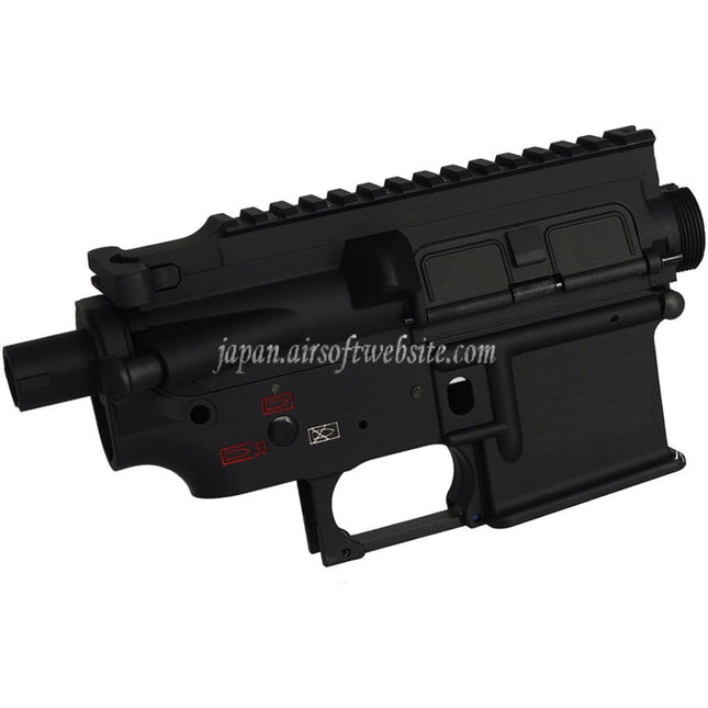 E&C 416 Style 金属のボディ アッパーロワーレシーバー （刻印ロゴ）     E&Cおよび東京マルイ 416 M4 M16シリーズ電動ライフルに対応