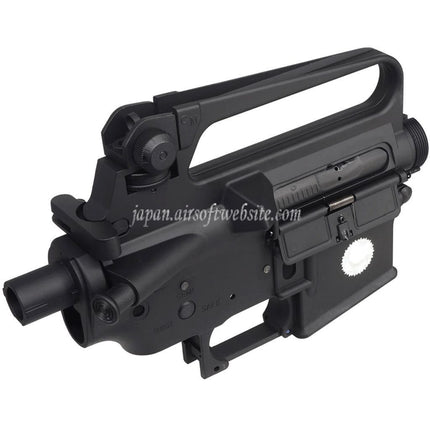 E&C COLT M16A2 金属のボディ アッパーロワーレシーバー (CNCロゴ)    E&Cおよび東京マルイ M4 M16シリーズ電動ライフルに対応    ブラック