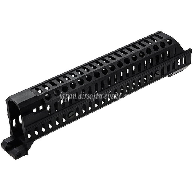 LCT 280mm アルミ ZSPORT-12 ハンドガードレールシステム LCT LCK-12 LCK-15 LCK-19 ZK-12 ZK-12U AK12シリーズ AEGライフル エアガン ブラック