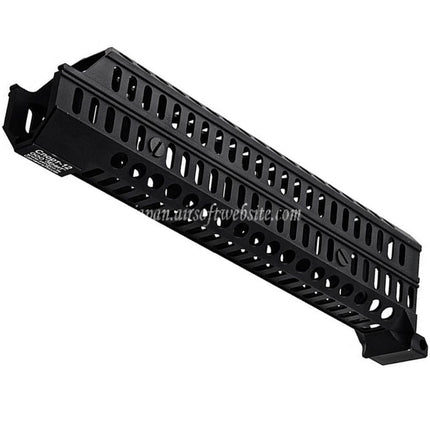 LCT 280mm アルミ ZSPORT-12 ハンドガードレールシステム LCT LCK-12 LCK-15 LCK-19 ZK-12 ZK-12U AK12シリーズ AEGライフル エアガン ブラック