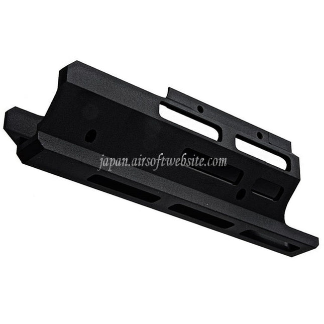Northeast 145mm 1913 M-Lokハンドガード Northeast MP2A1 UZIシリーズ GBB SMGライフル用 ブラック