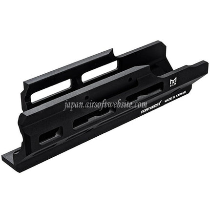 Northeast 145mm 1913 M-Lokハンドガード Northeast MP2A1 UZIシリーズ GBB SMGライフル用 ブラック