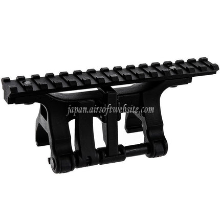 VFC オールドスクール ピカティニーレール クローマウント Umarex (Elite Force) H&K MP5 G3 HK53 シリーズ GBB ライフル エアソフトガン用 ブラック