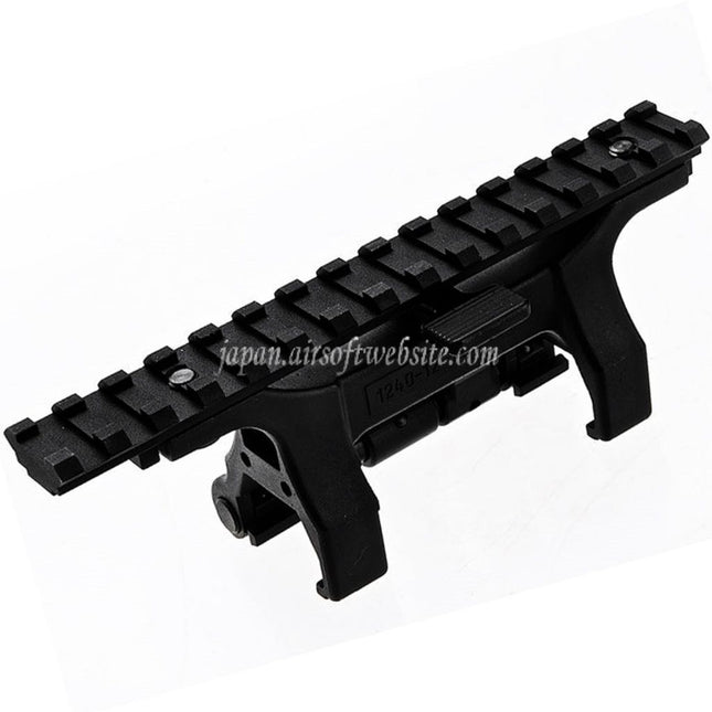 VFC オールドスクール ピカティニーレール クローマウント Umarex (Elite Force) H&K MP5 G3 HK53 シリーズ GBB ライフル エアソフトガン用 ブラック