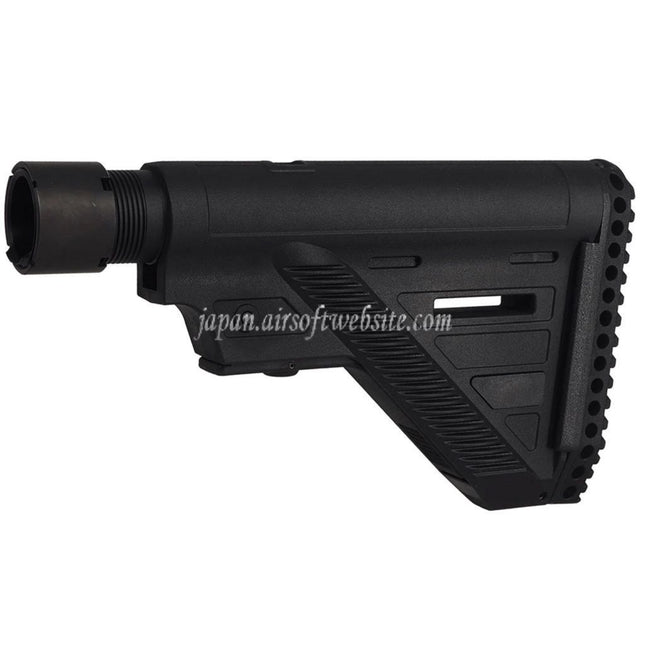 Guns Modify GM HK416 A5スタイル ポリマー製スリムライフルストック 6ポジションバッファーチューブ付き      VFC Umarex H&K HK416 A5シリーズ GBBライフルに適しています