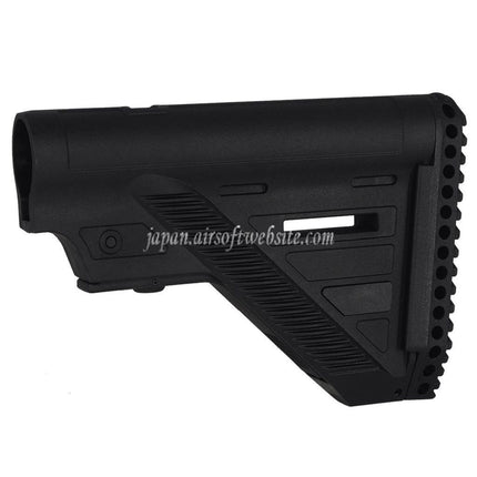 Guns Modify GM HK416 A5スタイル ポリマー製スリムライフルストック 6ポジションバッファーチューブ付き      VFC Umarex H&K HK416 A5シリーズ GBBライフルに適しています