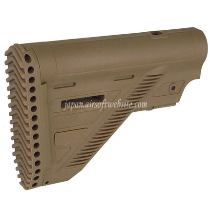 Guns Modify GM HK416 A5スタイル ポリマー製スリムライフルストック 6ポジションバッファーチューブ付き      VFC Umarex H&K HK416 A5シリーズ GBBライフルに適しています