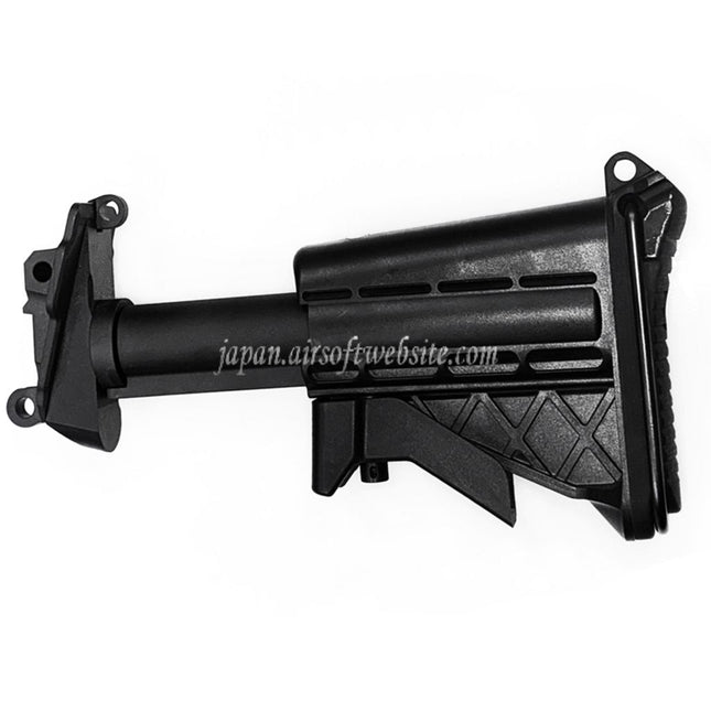 VFC 折りたたみ式ストックキット VFC MK48 MOD1 AEGマシンガンライフル エアソフトガン ブラック