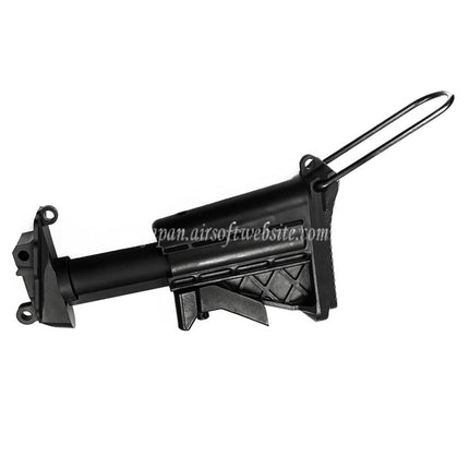 VFC 折りたたみ式ストックキット VFC MK48 MOD1 AEGマシンガンライフル エアソフトガン ブラック
