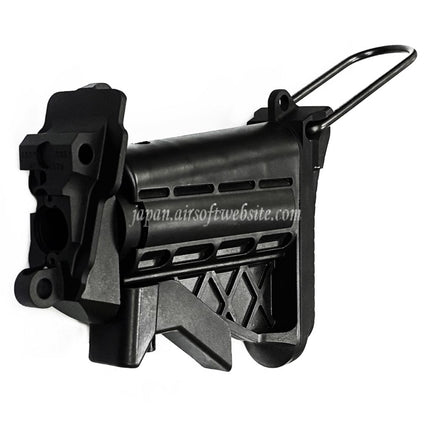 VFC 折りたたみ式ストックキット VFC MK48 MOD1 AEGマシンガンライフル エアソフトガン ブラック