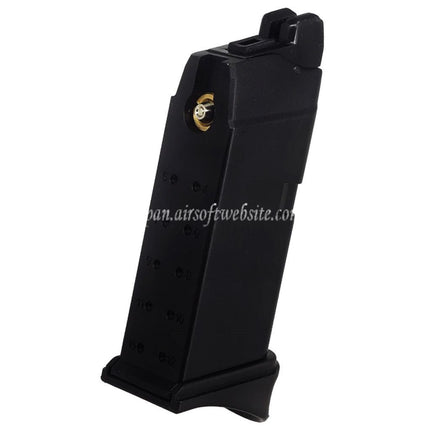 DOUBLE BELL 15発ガスマガジン G26 G27シリーズGBBピストル対応 エアソフトガン ブラック