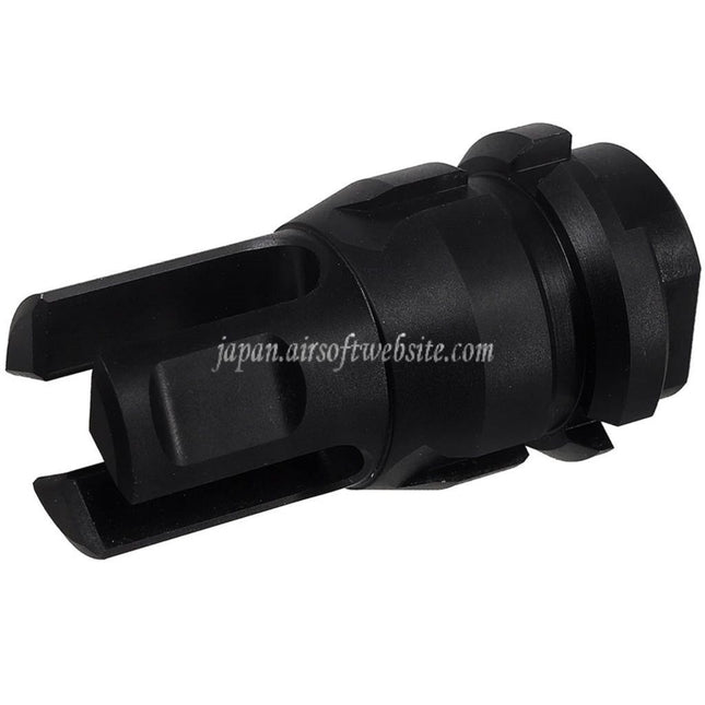 PTS Dead Air KeyMicro フラッシュハイダー -14mm 逆ネジ 反時計回りバレル ライフル エアガン用