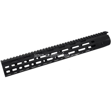 DOUBLE BELL M-LOK ハンドガードレールシステム      DOUBLE BELL SR25 DMRシリーズ電動ガンに適合  ブラック
