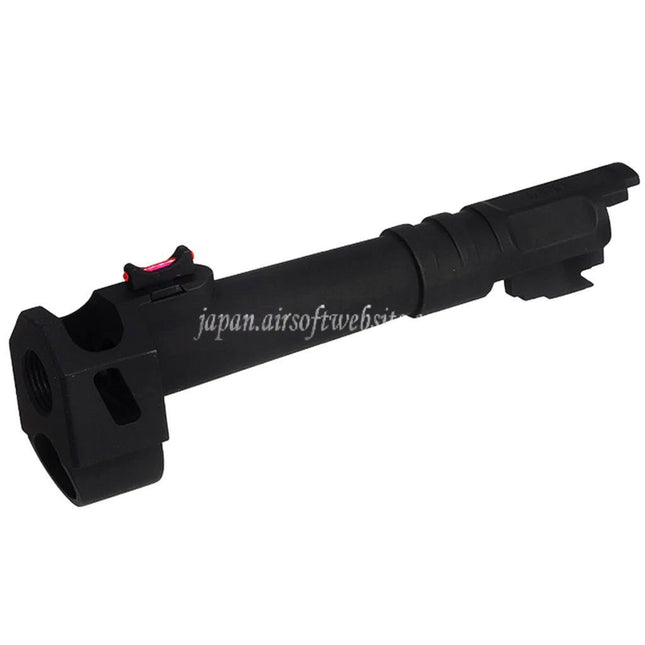 Airsoft Website フロントサイト付きアウターバレル ARMY ARMAMENT R501 Costa Carry Comp シリーズ GBB ピストルに適合 ブラック