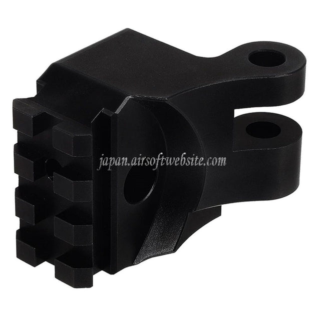 BBT CNCアルミ製M1913 20mmレールストックアダプター KRYTAC Kriss Vectorシリーズ AEG GBB SMGライフル エアガン用 ブラック