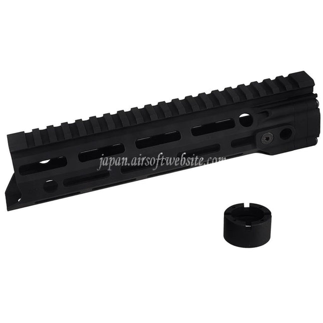 APS EMG Daniel Defense MFR 9インチ M-LOK ハンドガードレールシステム  APS EMG 東京マルイ M4 M16 シリーズ AEG ライフル エアソフトガンに適合  ブラック